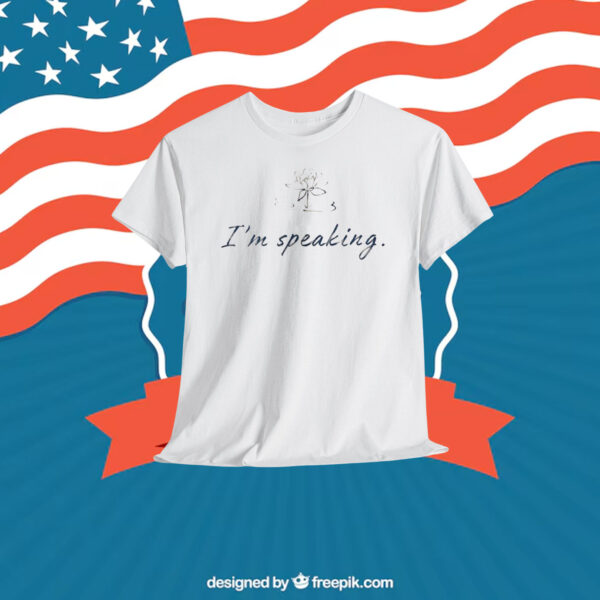 I'm Speaking Lotus for Potus Kamala Harris support Shirt
