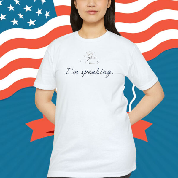 I'm Speaking Lotus for Potus Kamala Harris support Shirt