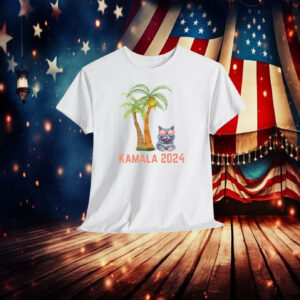 Kamala 2024 Cats and Coconuts Childless Cat Lady Kamala Shirt