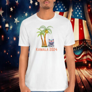 Kamala 2024 Cats and Coconuts Childless Cat Lady Kamala Shirt
