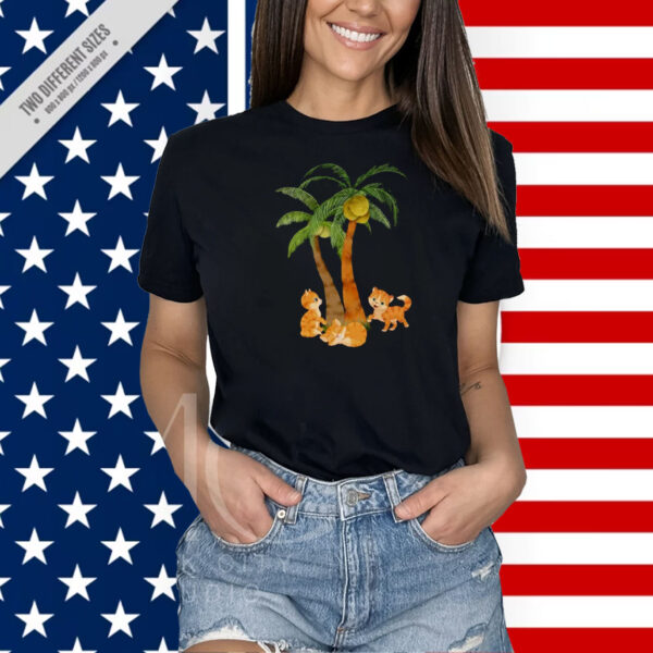 Kamala Coconut Tree Shirt, Childless Cat Lady Shirt, Kamala Harris Shirt