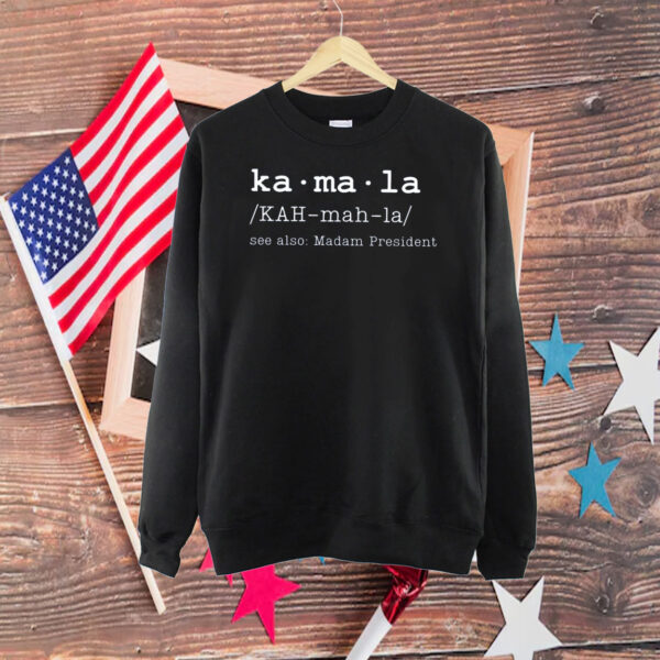 Kamala Definition Shirt, Female President Shirt, I'm Speaking Kamala Shirt