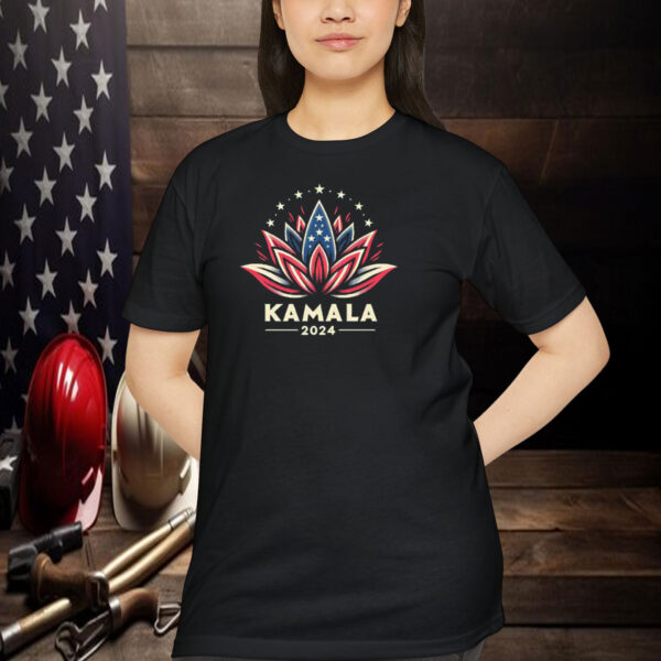 Kamala Harris 2024 - Lotus Symbolism Presidential Campaign Shirt