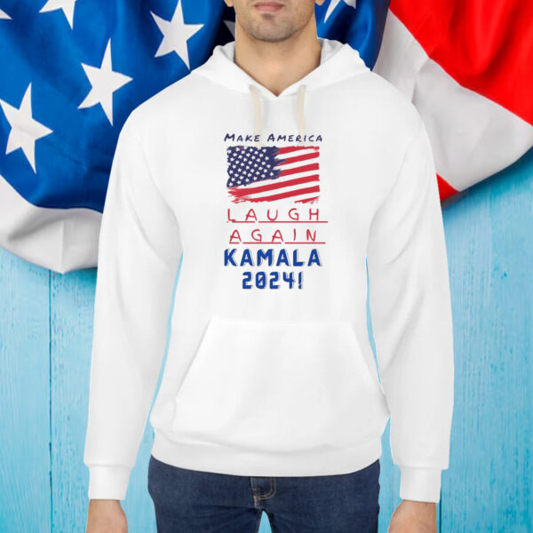 Kamala Harris 2024 Make America Laugh Again Cotton Shirt