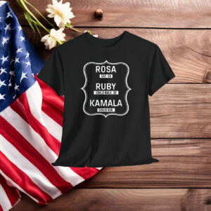 Kamala Harris Black History Month T-Shirt Rosa Sat Shirt