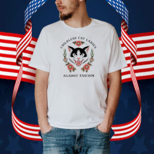 Kamala Harris Childless Cat Ladies Against Fascism Shirt