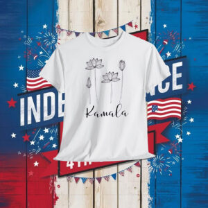 Kamala Harris Lotus T-Shirt | 2024 Election for President Shirt