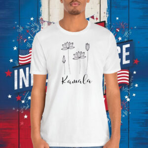 Kamala Harris Lotus T-Shirt | 2024 Election for President Shirt