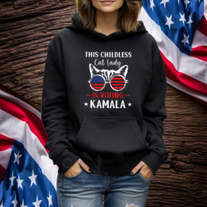 Kamala Harris President 2024 Shirt, Childless Cat Lady 2024 Shirt