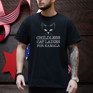 Kamala Harris President 2024 Shirt, Childless Cat Lady Shirt