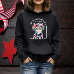 Kamala Harris President 2024 Shirt, Childless Cat Lady Shirt, Kamala Rally Shirt
