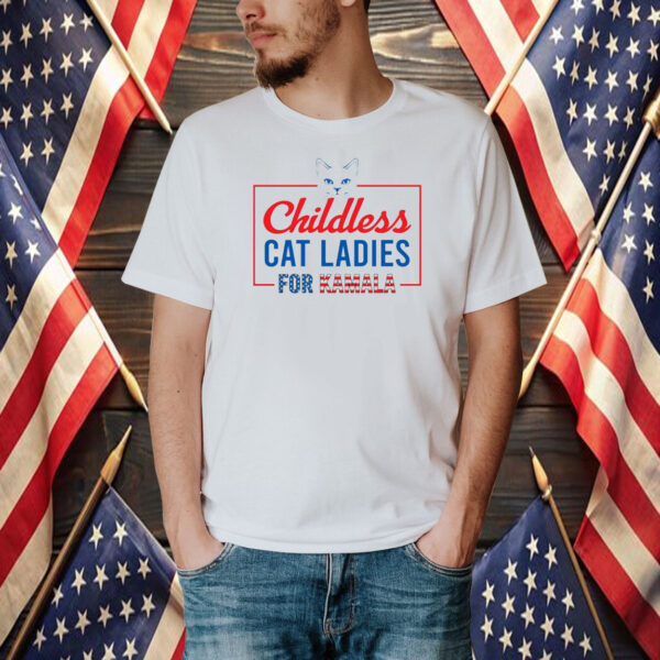 Kamala Harris President 2024 Shirt, Childless Cat Lady Shirt, Kamala Rally Tee, Equal Rights Shirt