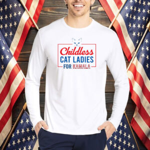 Kamala Harris President 2024 Shirt, Childless Cat Lady Shirt, Kamala Rally Tee, Equal Rights Shirt