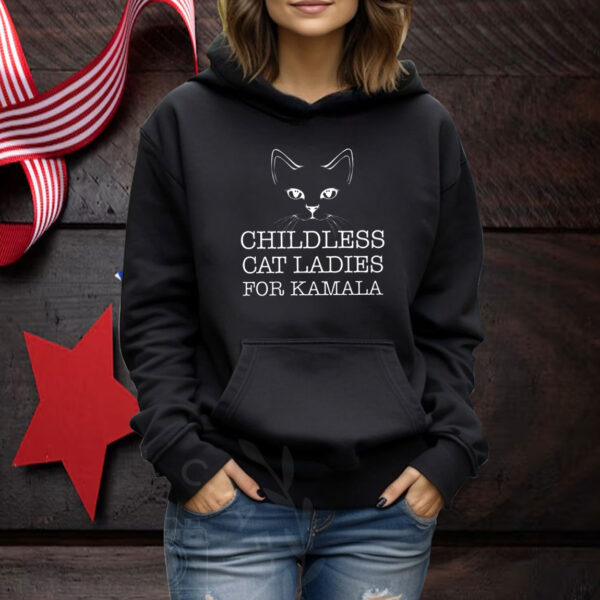 Kamala Harris President 2024 Shirt, Childless Cat Lady Shirt