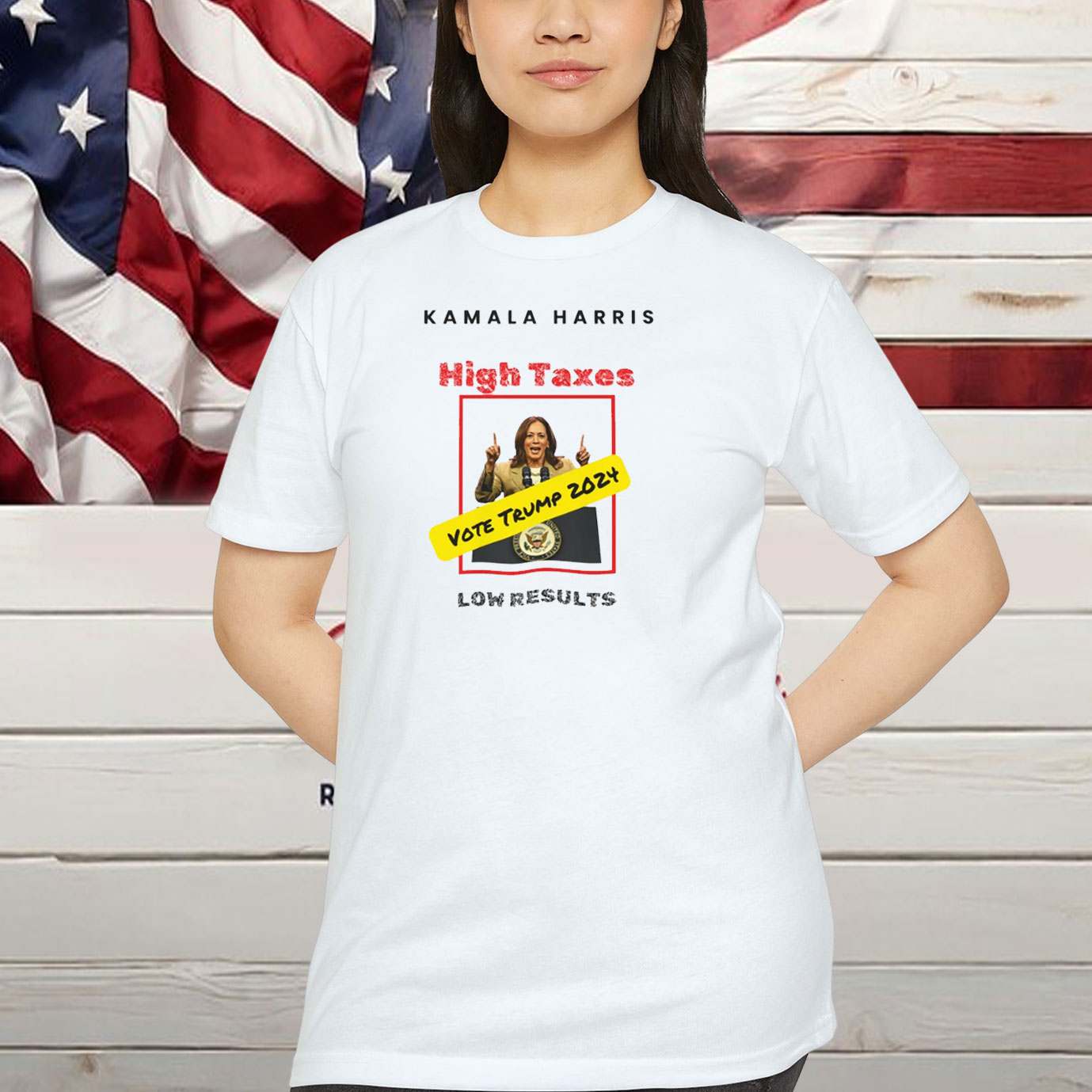 Kamala Harris T-Shirt High Taxes Shirt
