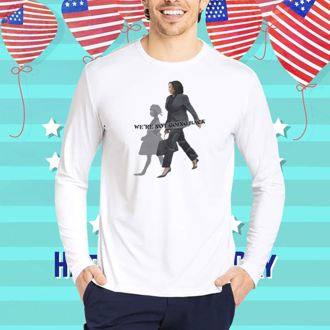 Kamala Harris T Shirt Ruby Bridges T Shirt 2024 Election We're Not Going Back Shirt