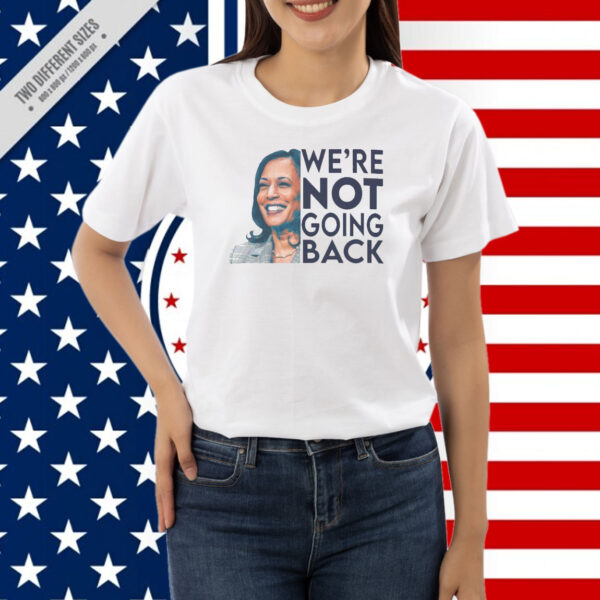 Kamala Harris Tank Top, We're NOT Going Back, Comfort Colors Shirt