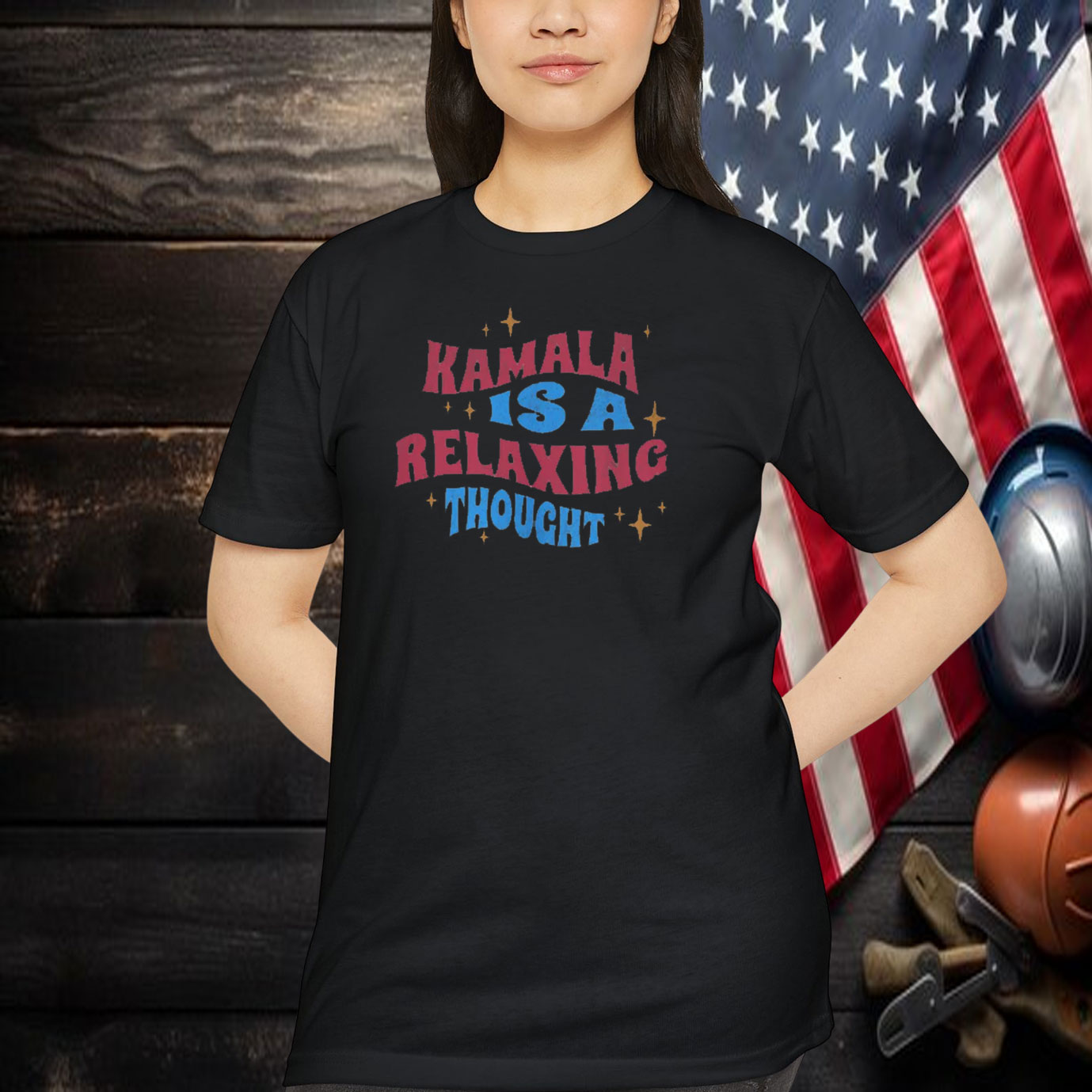 Kamala Harris Vote Taylor Swift Karma Women's Boxy Shirt