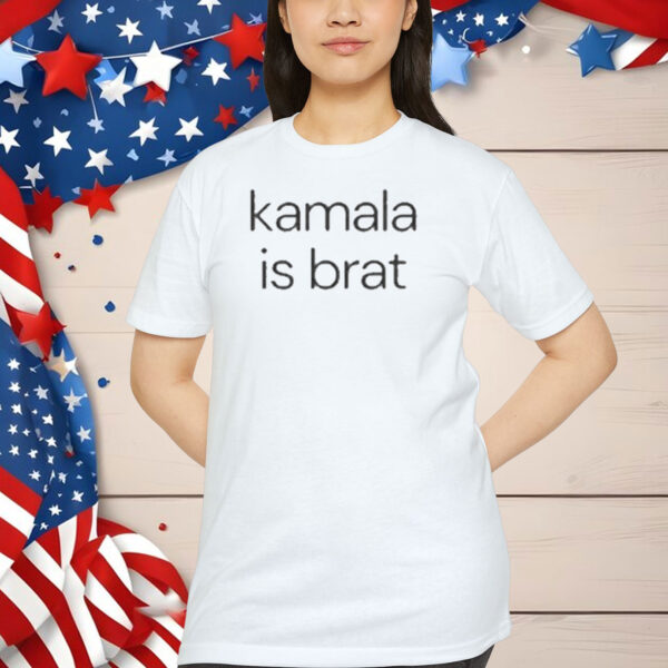 Kamala Is Brat, Harris 2024 Presidental Election Tee, Political Shirt