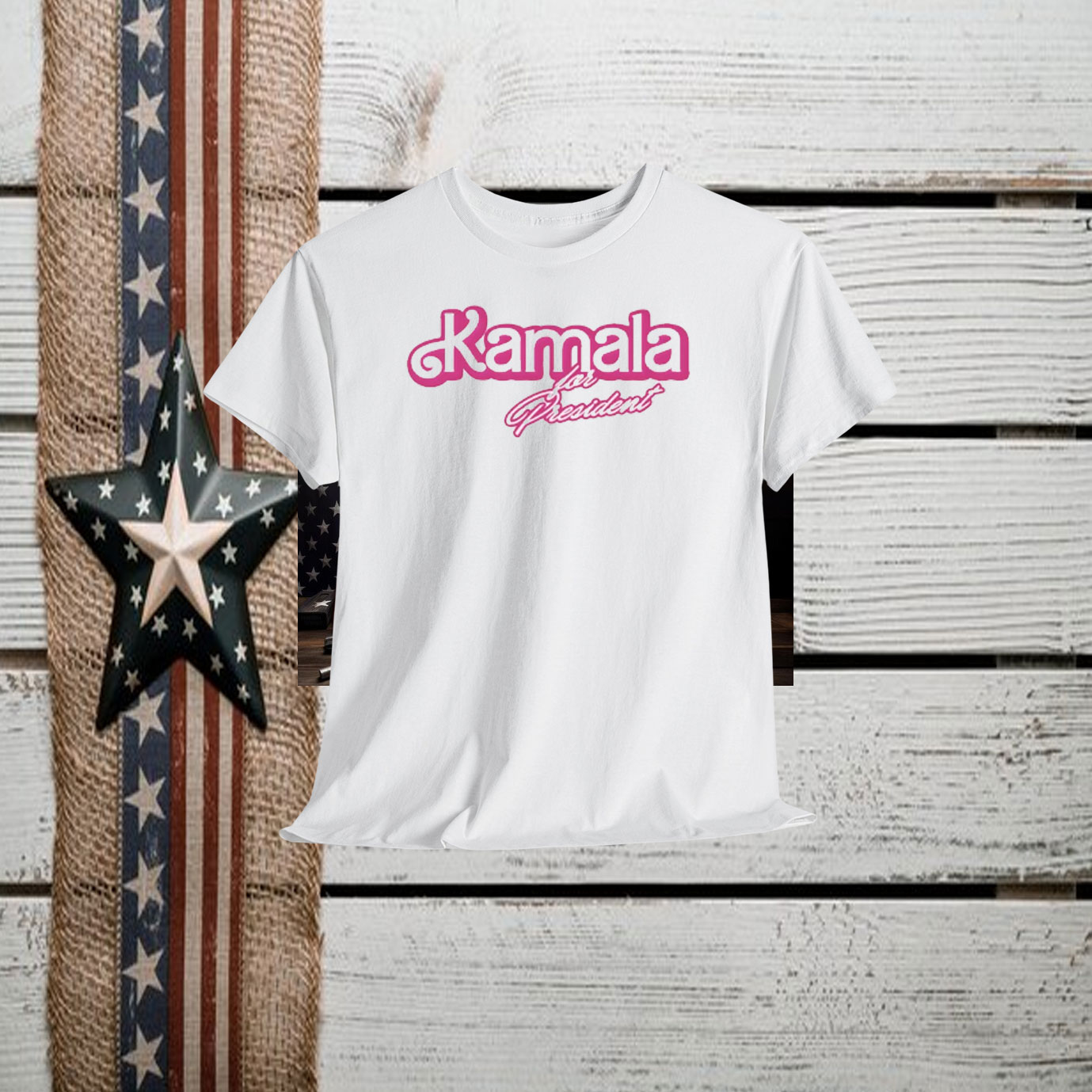 Kamala for President Toddler's Jersey Shirt