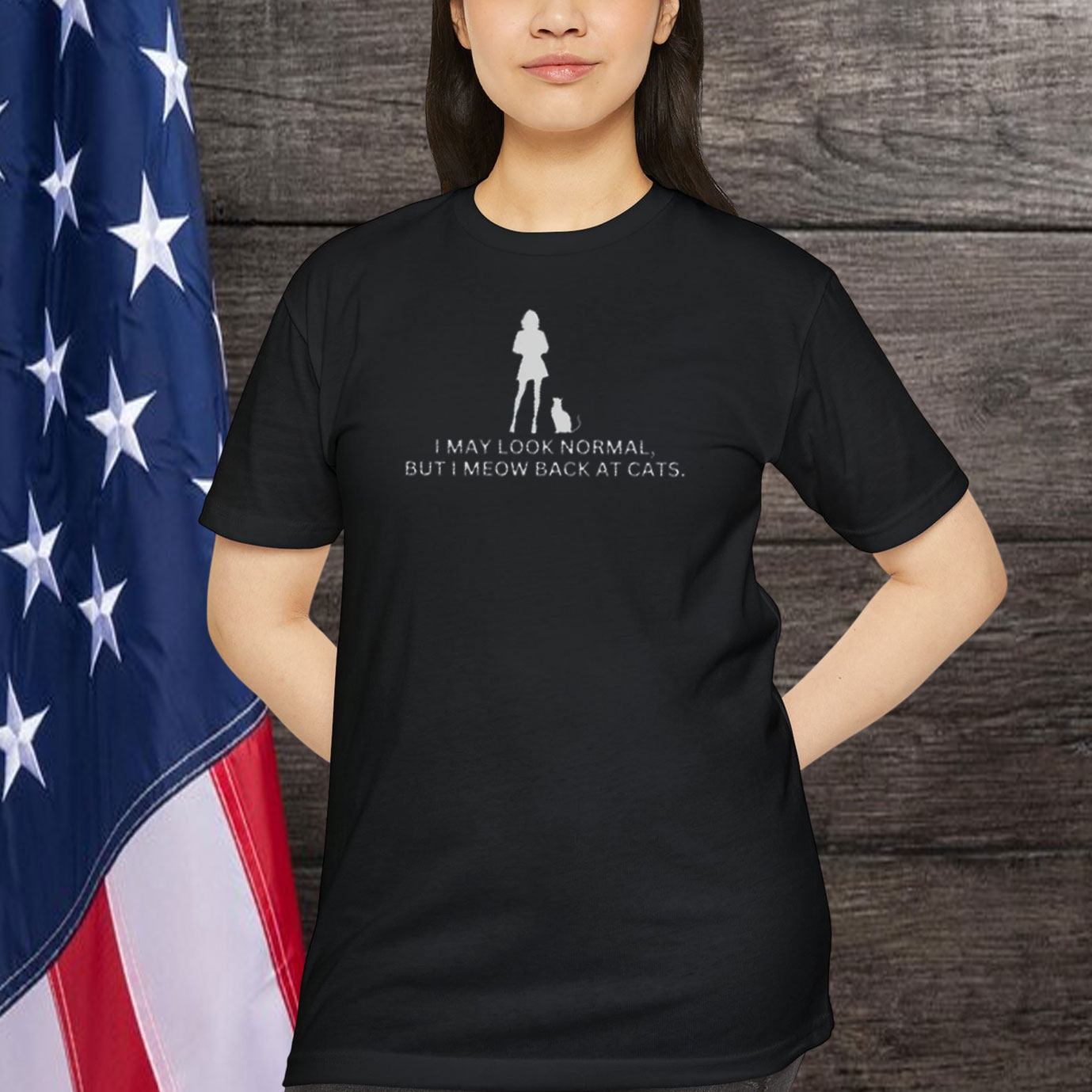 Meow at Cats Women's Triblend Shirt