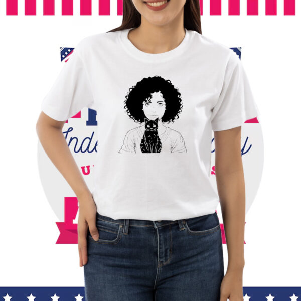 Miserable Cat Lady PNG Sublimation design, Cute Line Drawing Childless Cat Lady Shirt