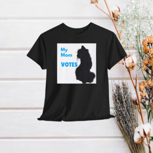 My Mom VOTES Cat Shirt, Childless Cat Lady Shirt