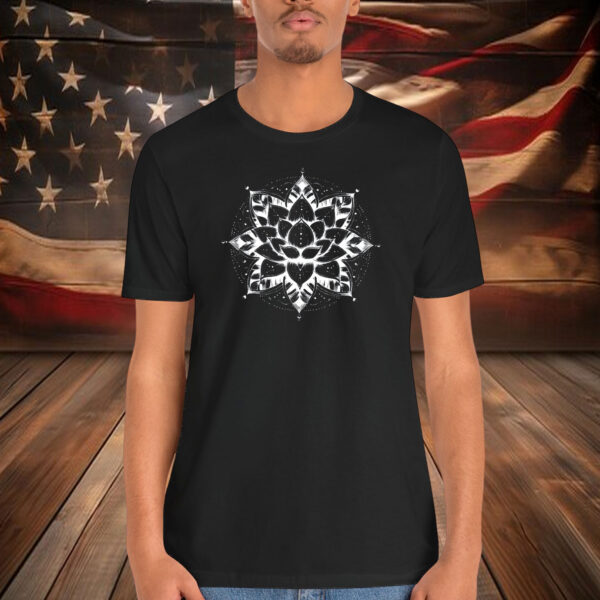 Namaste Lotus Flower Shirt, Yoga Meditation Shirt, Mandala Shirt