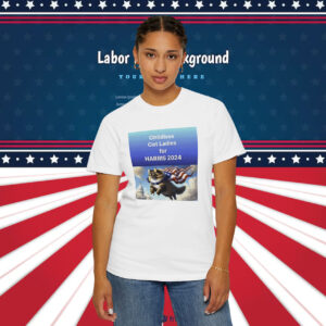 Official Childless For Cat Ladies For Harris 2024 Shirt