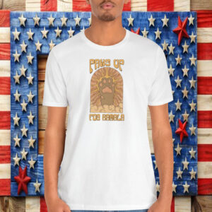 Paws Up for Kamala 2024 T-Shirt, Cat Lady Shirt