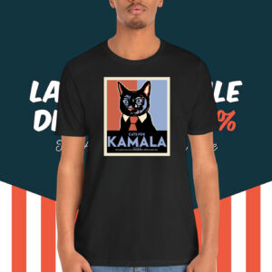 Politically Purrfect Cats for Kamala Harris 2024 President Shirt