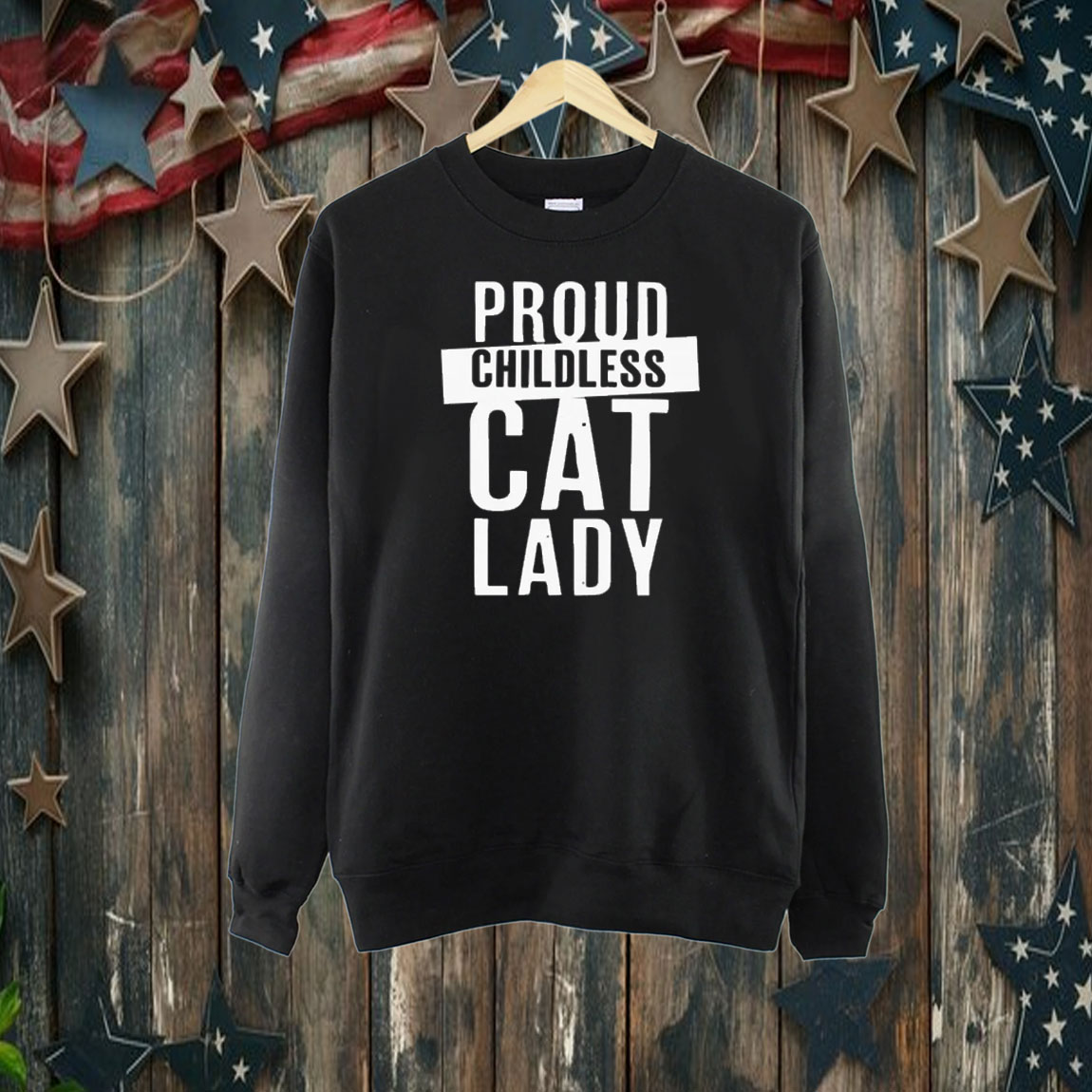 Proud Childless Cat Lady Shirt