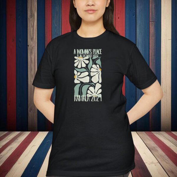 Subtle Kamala Harris Shirt, Madam President, Flower Shirt