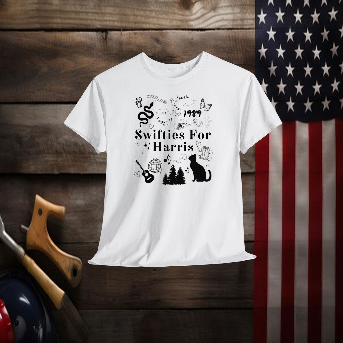 Swifties For Harris Shirt Kamala Harris T-Shirt Voting Shirt