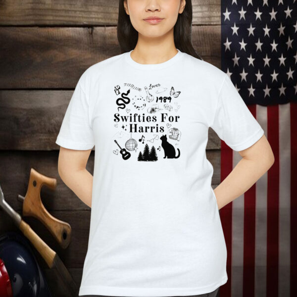 Swifties For Harris Shirt Kamala Harris T-Shirt Voting Shirt