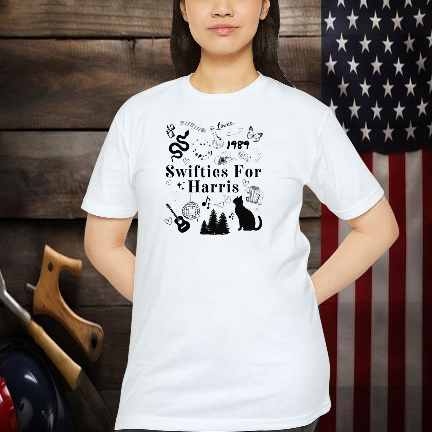 Swifties For Harris Shirt Kamala Harris T-Shirt Voting Shirt