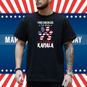 This Childless Cat Lady Is Voting Kamala Shirt, Make America Laugh Again Shirt