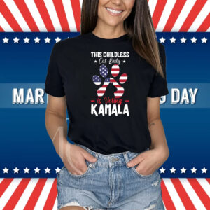 This Childless Cat Lady Is Voting Kamala Shirt, Make America Laugh Again Shirt