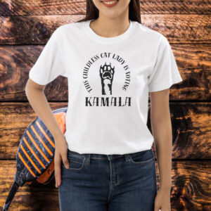 This Childless Cat Lady is Voting Kamala Shirt