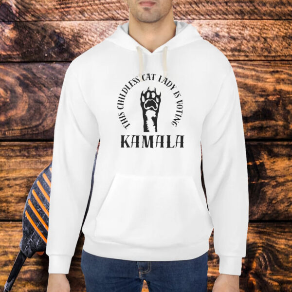 This Childless Cat Lady is Voting Kamala Shirt