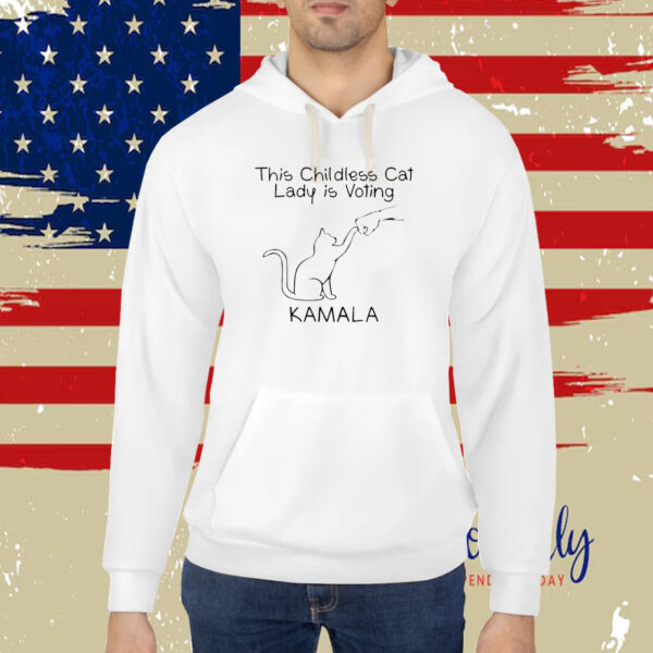 This childless cat lady is voting kamala png, Kamala Harris President 2024 Shirt