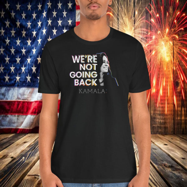 We're Not Going Back, VOTE Kamala Harris 2024 Lightweight Jacket Shirt