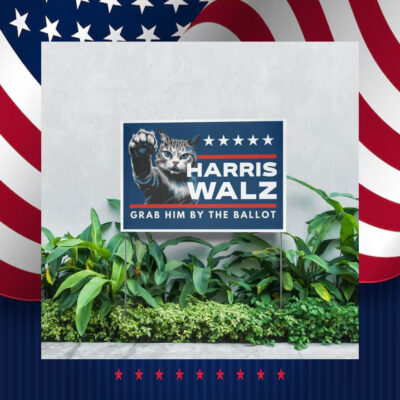 2024 Election Kamala Harris Tim Walz Yard Signs