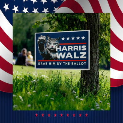 2024 Election Kamala Harris Tim Walz Yard Signs