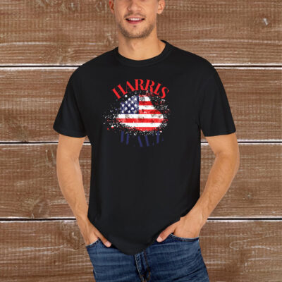 2024 Harris-Walz Campaign Tee, Patriotic Election T-Shirt