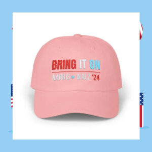 2024 Harris Walz Embroidered Dad Hat