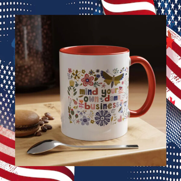 2024 Harris Walz Mind Your Own Damn Business Mug
