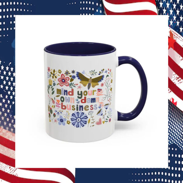 2024 Harris Walz Mind Your Own Damn Business Mug