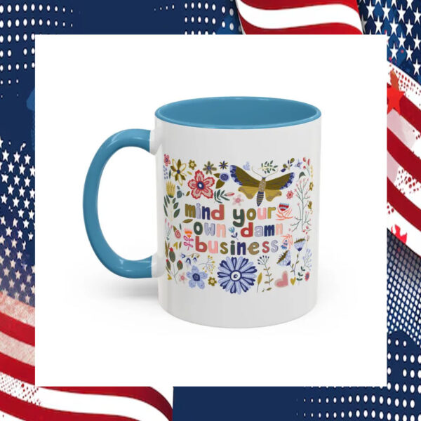 2024 Harris Walz Mind Your Own Damn Business Mug