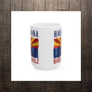 Arizona For Harris, Harris Walz Harrisona Ceramic Mug
